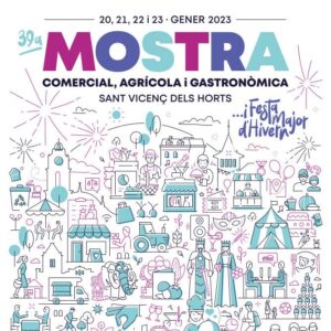 La mostra a sant vicenc dels horts cartell 2023