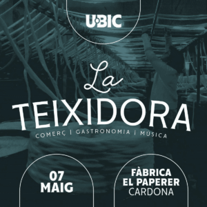 La teixidora a cardona cartell 2023