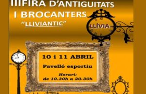 Lliviantic fira dantiguitats i brocanters 2020