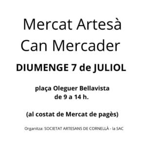 Mercat artesa can mercader cornella de llobregat juliol 2024