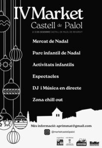 Market al castell de palol de revardit cartell 2023 min