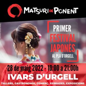 Matsuri de ponent cartell 2022