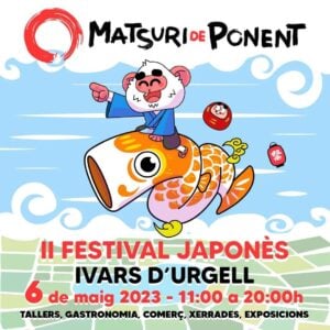 Matsuri de ponent cartell 2023