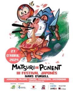 Matsuri de ponent cartell 2024