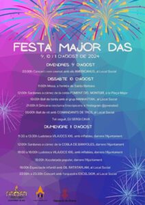 Mercat artesanal a das cartell festa major 2024