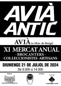 Mercat avia antic cartell 2024