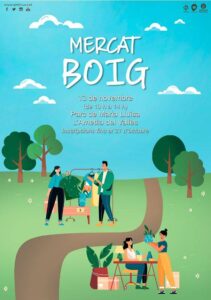 Mercat boig a lametlla del valles cartell 2022 min