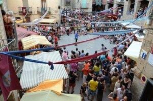 Mercat medieval a almenar foto 2