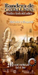 Mercat medieval a bellcaire demporda cartell 2