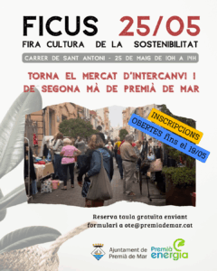 Mercat segona ma premia de mar