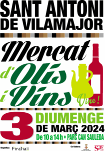 Mercat dolis i vins a sant antoni de vilamajor cartell 2024