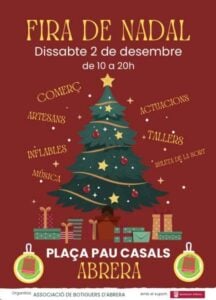 Mercat de nadal a abrera cartell 2023 min