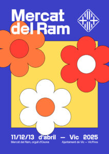 Mercat del ram a vic cartell 2025
