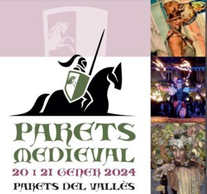 Parets medieval. fira medieval a parets del valles cartell 2024