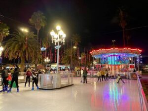 Pista de gel ecologica port de barcelona