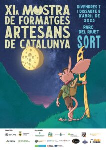 Xi mostra formatges sort