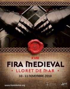 Xxii fira medieval a lloret de mar cartell 2018 1