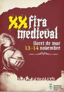 Xxii fira medieval a lloret de mar cartell 2021 1