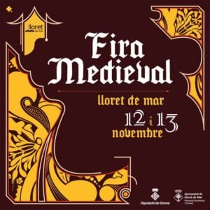 Xxii fira medieval a lloret de mar cartell 2022 1