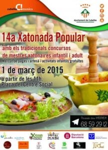Xatonada popular a cubelles cartell 2015 min