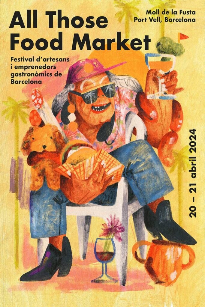 Cartell de All Those Food Market