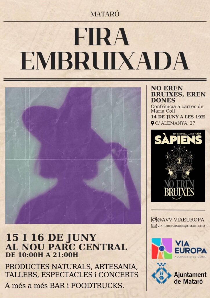 Cartell de Fira Embruixada a Mataró