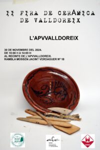 Fira de ceramica valldoreix cartell 2024