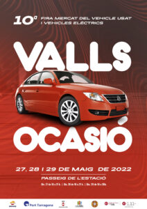 Fira del vehicle a valls cartell 2022