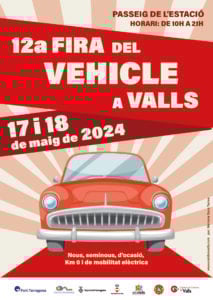Fira del vehicle a valls cartell 2024