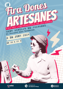 Fira dones artesanes sant hipolit cartell 2024