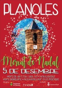 Mercat de nadal planoles cartell 2020 min
