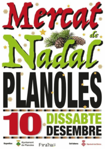 Mercat de nadal planoles cartell 2022 min