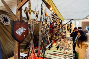 Mercat medieval de vic foto 1