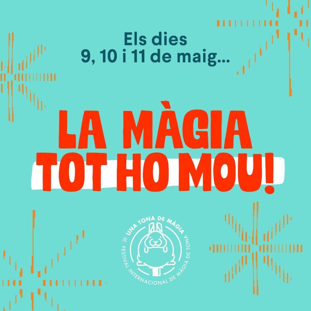 Cartell de Fira Màgica a Tona