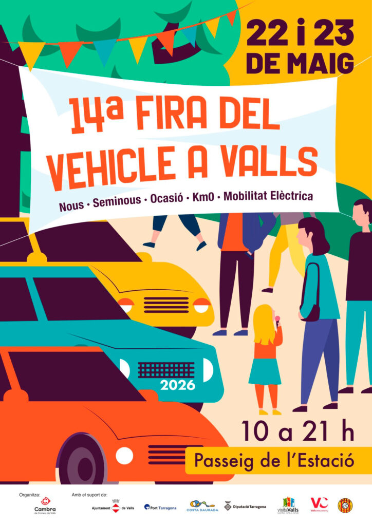 Cartell de Fira del Vehicle a Valls