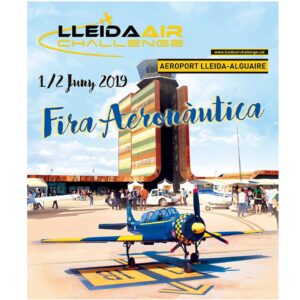 Fira aeronàutica lleidaairchallenge a alguaire cartell 2019 min