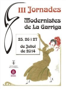 Fira mercat modernista a la garriga cartell 2014 min