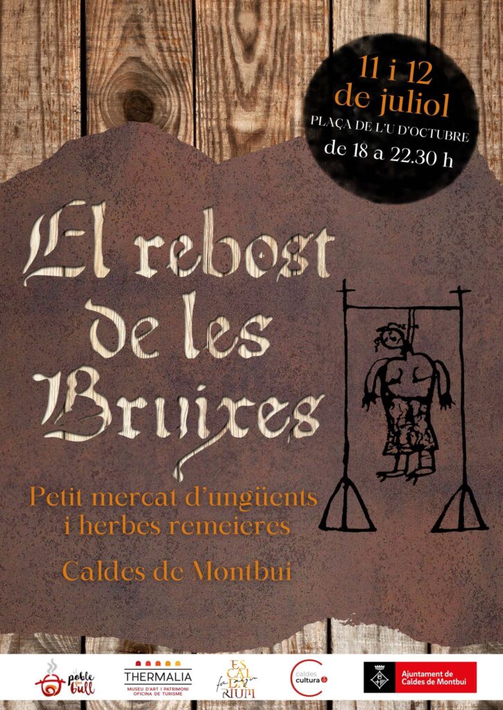 Cartell de Fira d’Herbes Remeires i Ungüents a Caldes de Montbui