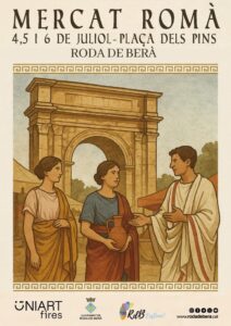Mercat romà a roda de berà cartell 2025 min