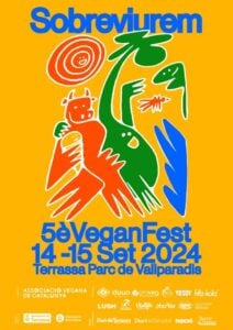 Vegan fest catalunya a terrassa cartell 2024 min