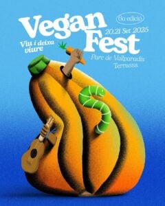 Vegan fest catalunya a terrassa cartell 2025 2 min