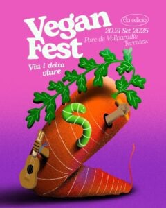 Vegan fest catalunya a terrassa cartell 2025 3 min