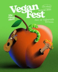 Vegan fest catalunya a terrassa cartell 2025 min