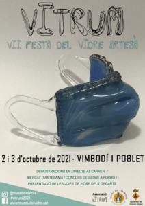 Vitrum, festa del vidre artesà a vimbodí i poblet cartell 2021 min