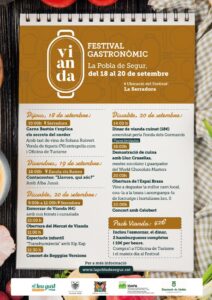 Vianda a La Pobla de Segur cartell