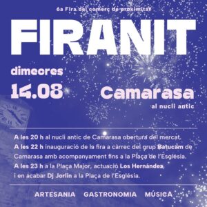 Firanit camarasa cartell 2024 min