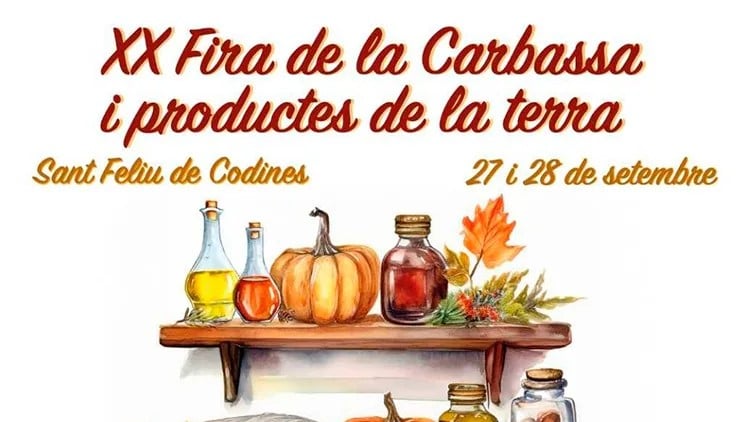 Fira de la carbassa i productes de la terra a sant feliu de codines portada25