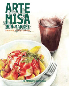 Artemisa bcn market fira de la il·lustració i el vermut cartell 2025 2