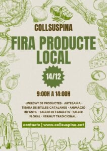 Fira producte local a collsuspina cartell 2025