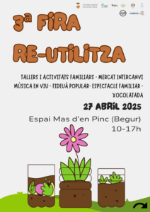 Fira re utilitza a begur cartell març 2025